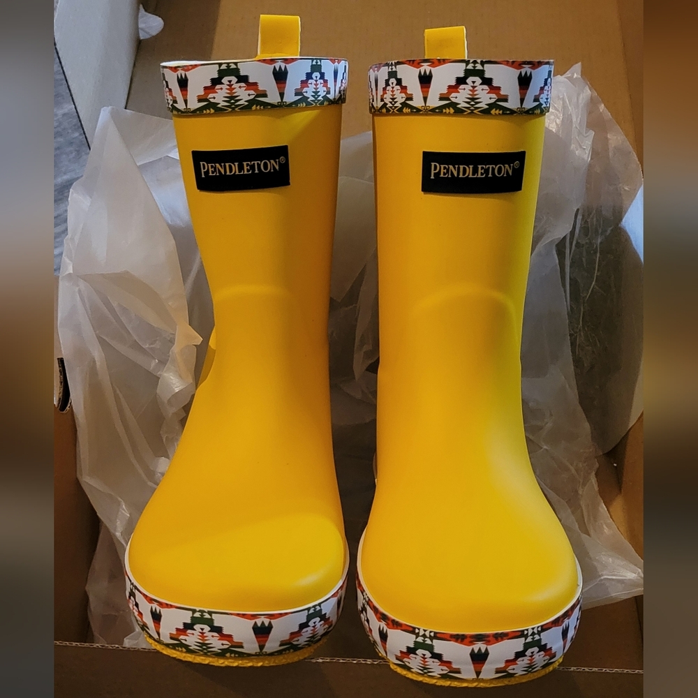 Pendleton TUCSON Mid Rain Boots Gorpcore Outdoor Granola Cabincore Americana NEW